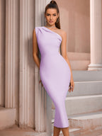 Fashion Elegant One Shoulder Bandage