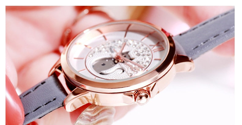 Girls' quartz wristwatch fines
