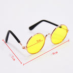 Trendy Vintage Round Pet Glasses