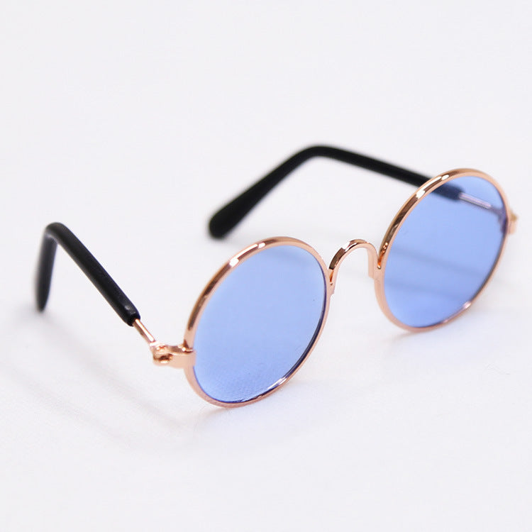 Trendy Vintage Round Pet Glasses