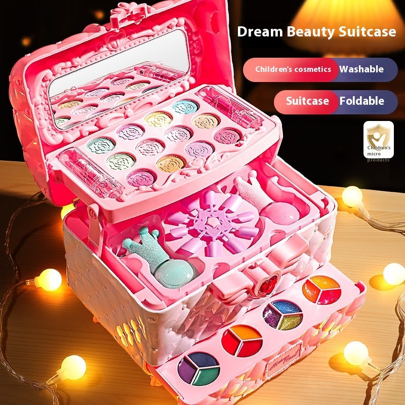 Girls' Cosmetics Suit Makeup Toys