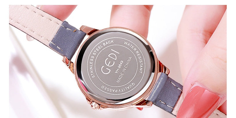 Girls' quartz wristwatch fines