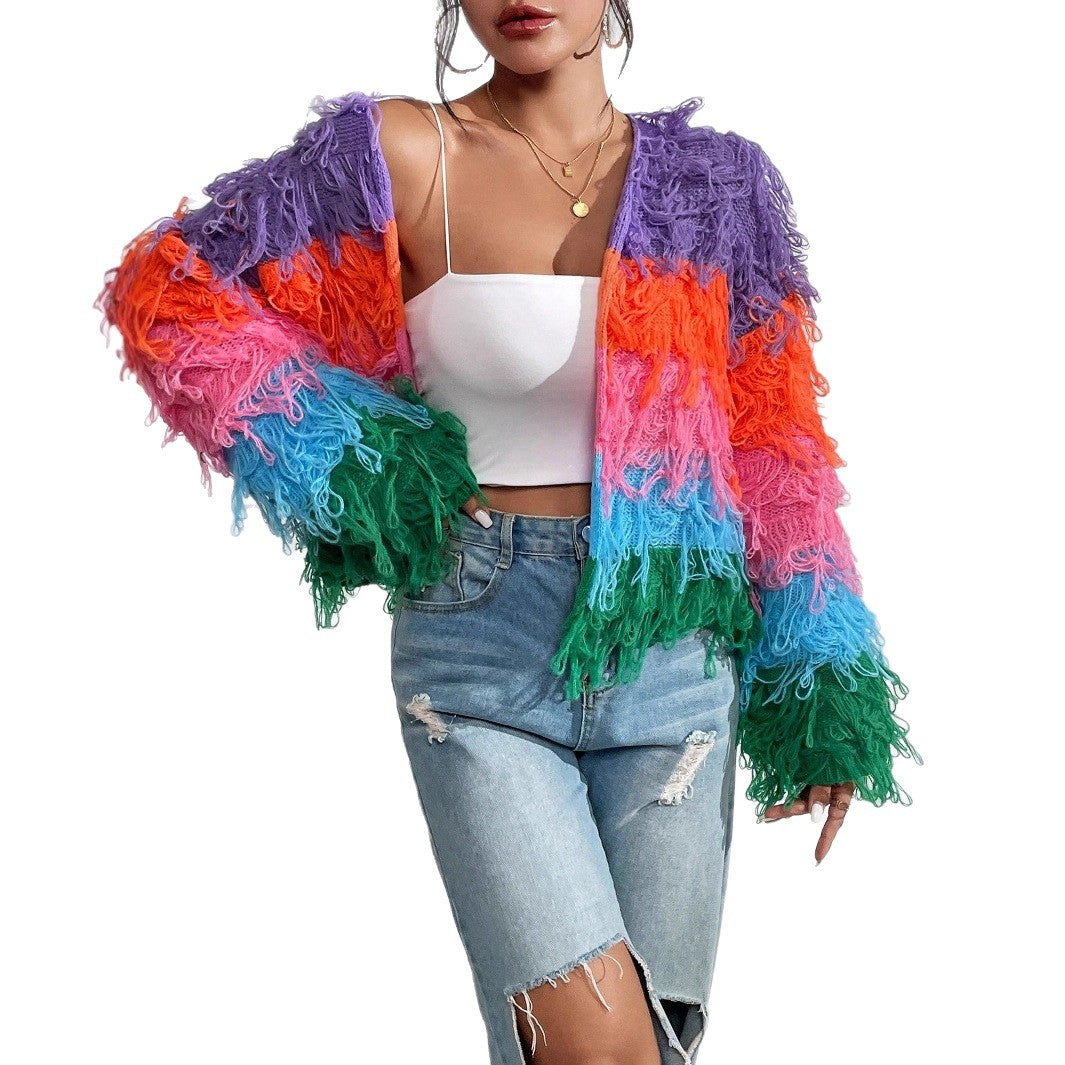 Women’s Tassel Knitted Cardigan