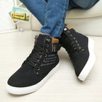 Hot Men Shoes Fashion Warm Winter Men Boots Leather Footwear Shoes Men