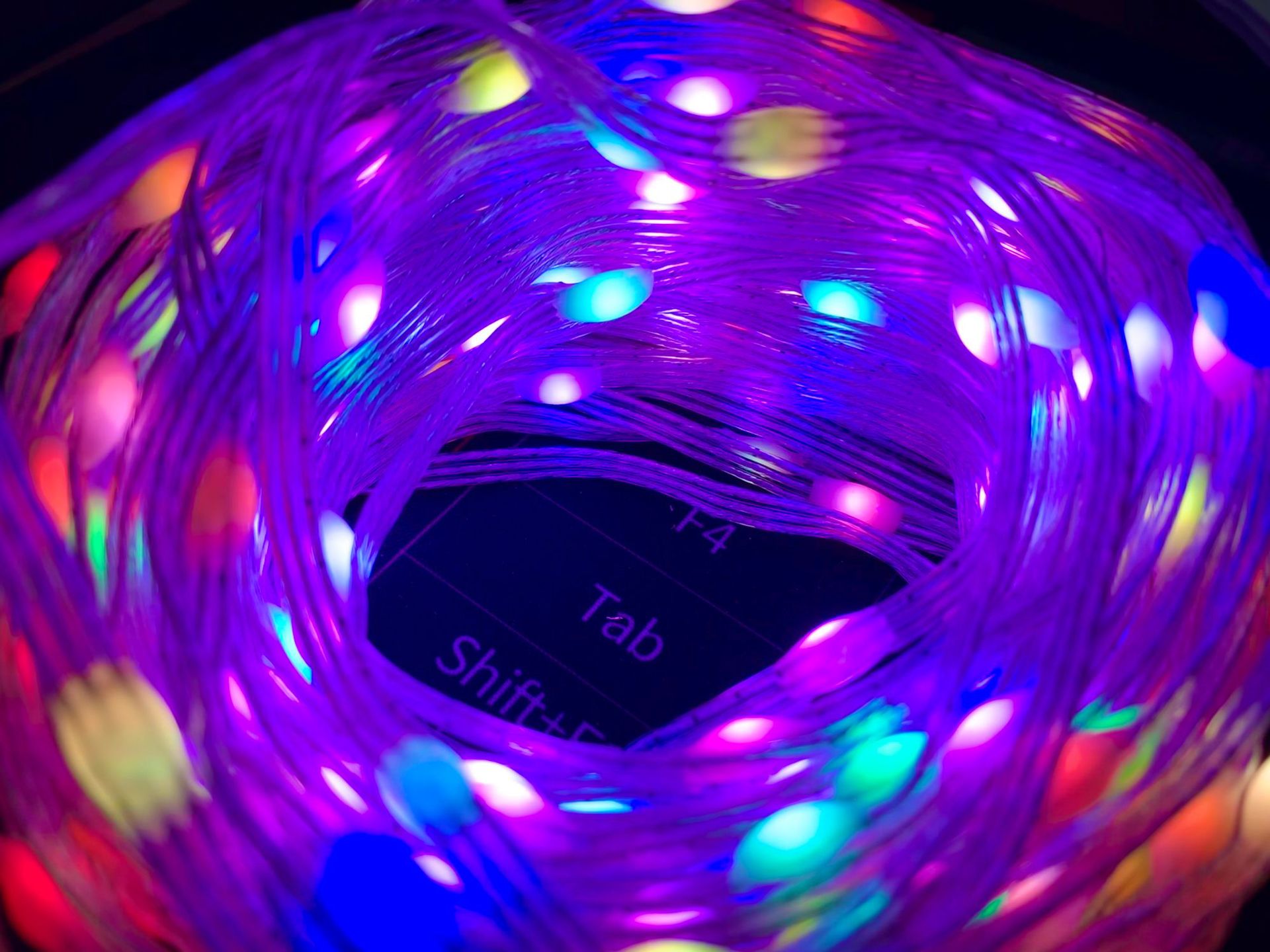 Magic RGB Christmas Tree Lights String