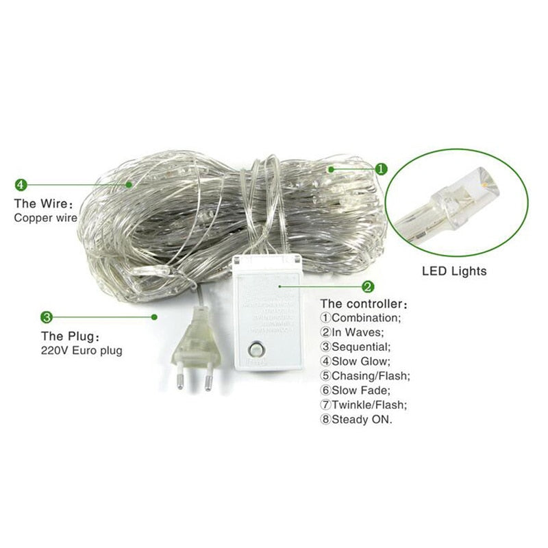 Christmas Net Lights