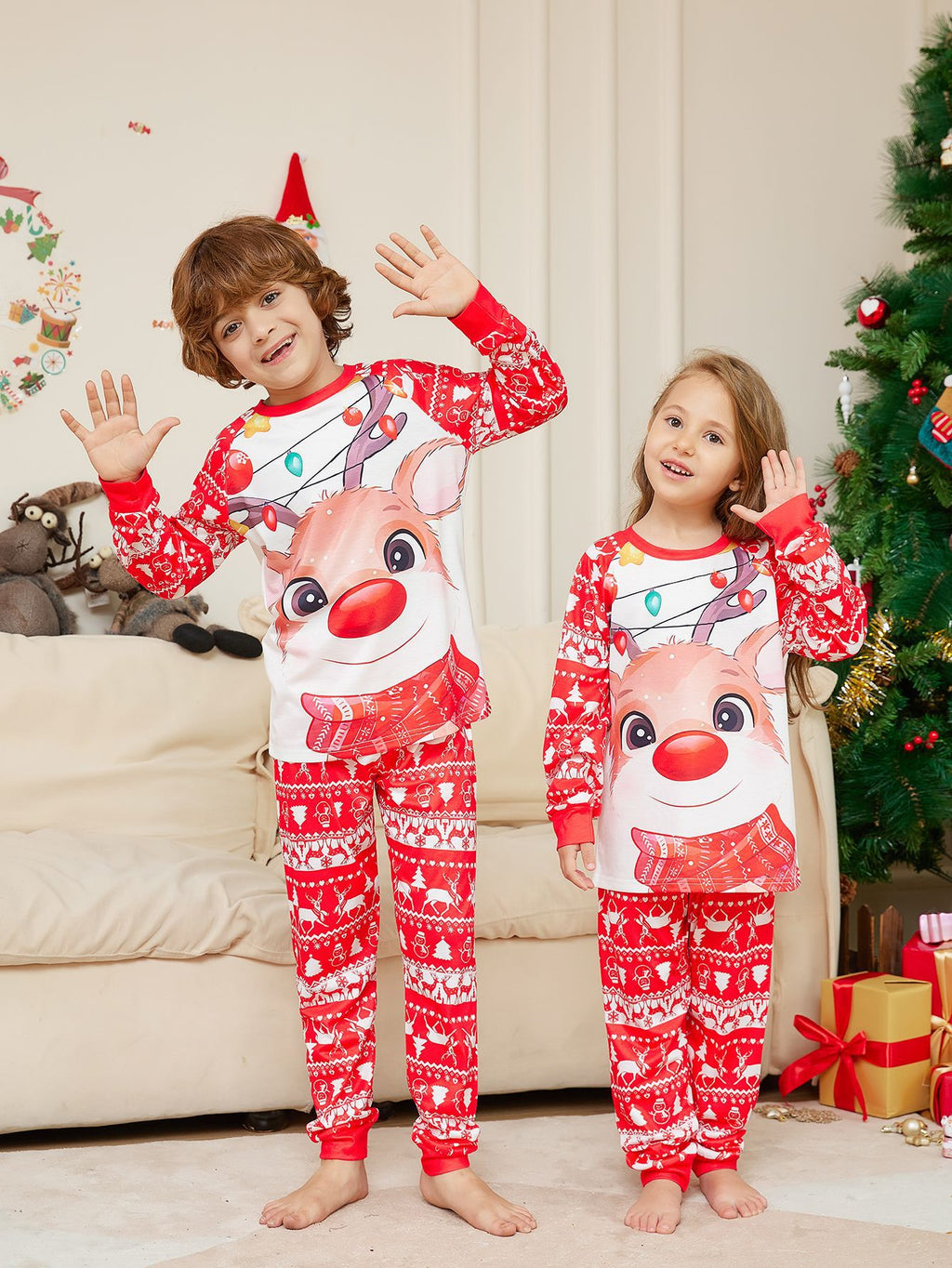 Christmas Parent-child Homewear Clothes