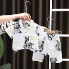 Baby Lapel Short Sleeve Shirt Kids Lightweight Children's Clothing
