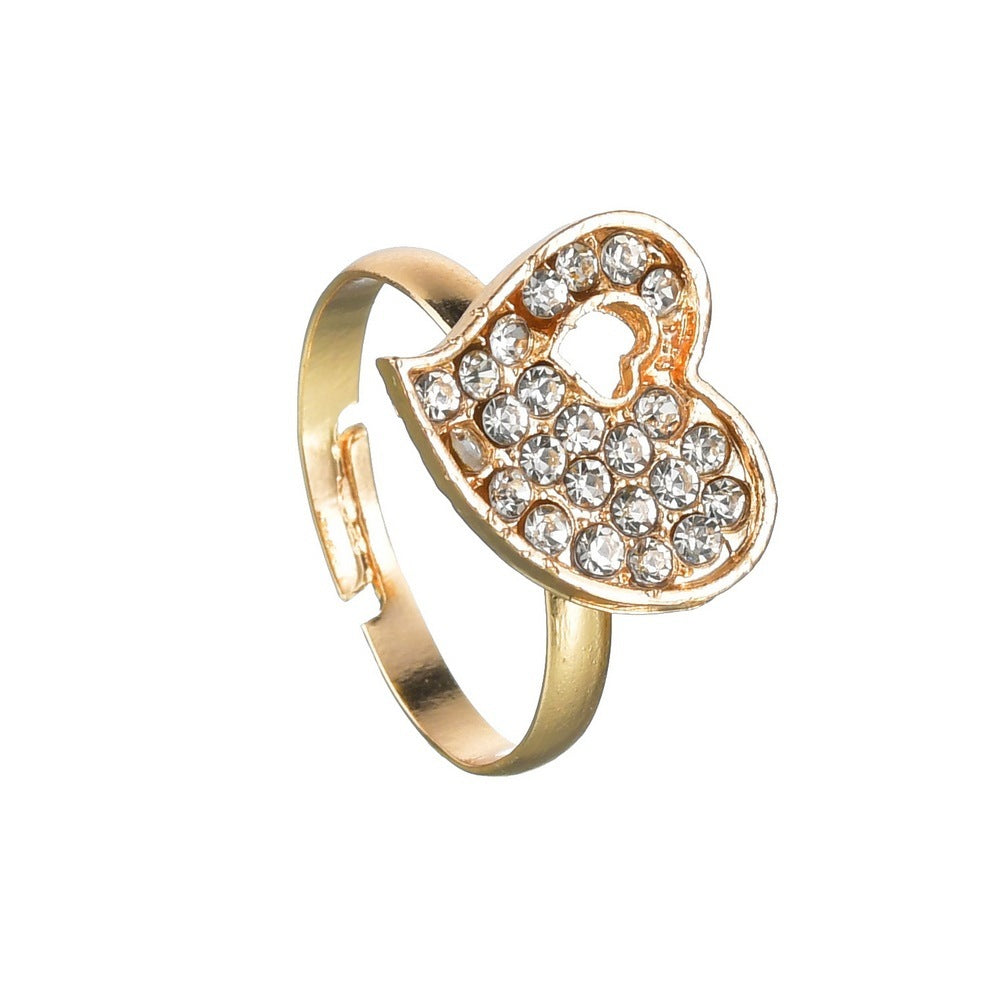 Love jewelry set electroplating