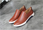 Winter Men Leather Boots Loafers Fashion Brand Ankle Lace Up Shoes