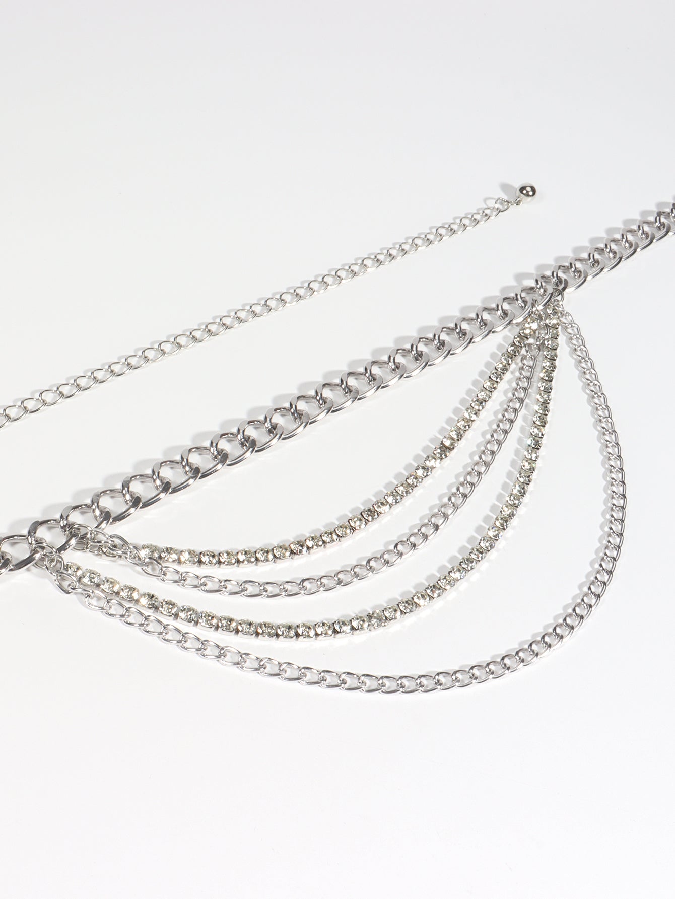 Summer multilayer gold waist chain hip hop, punk, street style