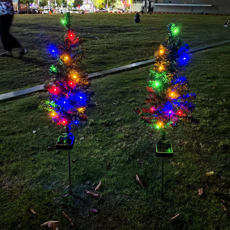 Solar Christmas Tree Lamp Garden Decoration Christmas Lights Christmas