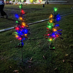 Solar Christmas Tree Lamp Garden Decoration Christmas Lights Christmas