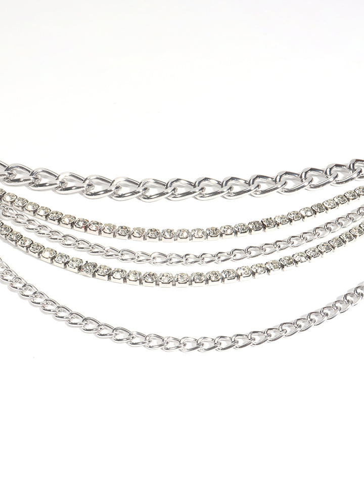 Summer multilayer gold waist chain hip hop, punk, street style