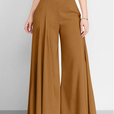 Elegant Women's Wide-leg Pants Thin Casual Pants