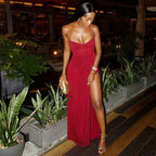 Womens Halterneck Bodycon Sheath Dress