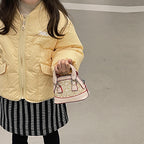 Fashion Color Contrast Coin Purse Mini Western Style Girl's Bag