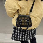 Fashion Color Contrast Coin Purse Mini Western Style Girl's Bag