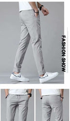 Drawstring Trousers Thin Casual Pants