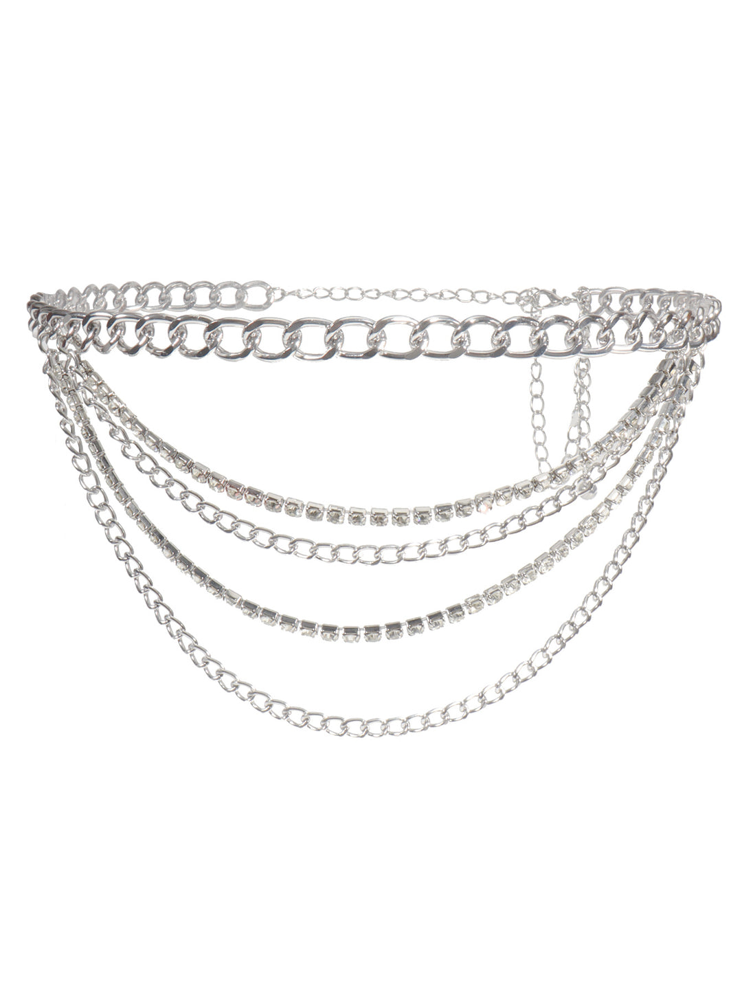 Summer multilayer gold waist chain hip hop, punk, street style