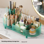 Cosmetics Storage Box Large Capacity Rotatable Dresser Table Lipstick