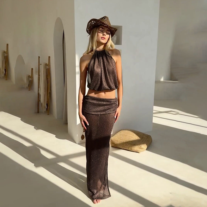 Women’s Tank Top and Maxi Dress Set
