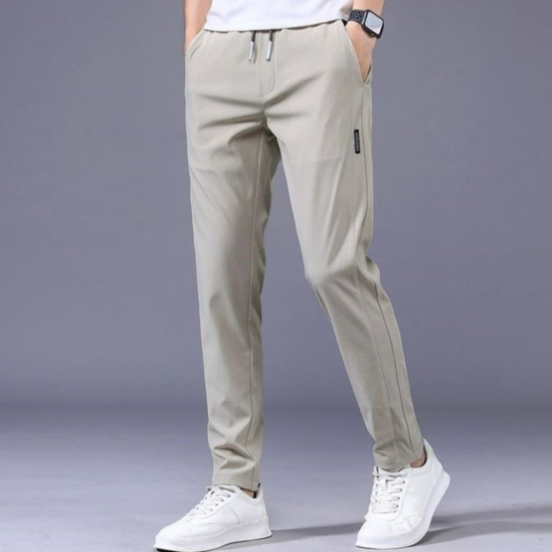 Drawstring Trousers Thin Casual Pants