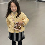 Fashion Color Contrast Coin Purse Mini Western Style Girl's Bag