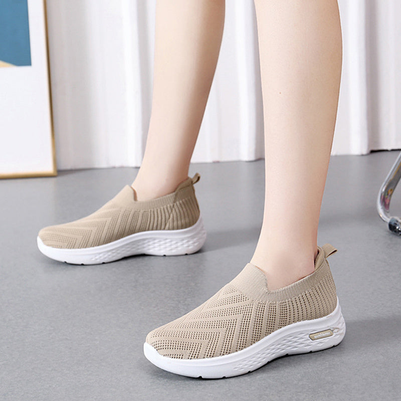 Casual Mesh Shoes Sock Slip For Women Sneakers Sports Shoe