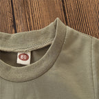 Little Kids' Suit Summer Men's Clothing Camouflage Suit