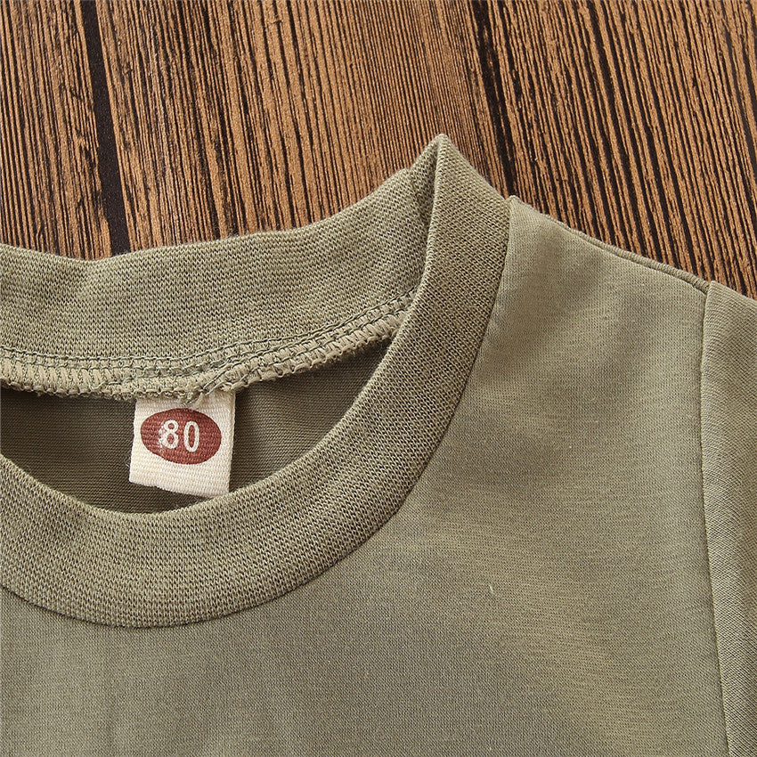 Little Kids' Suit Summer Men's Clothing Camouflage Suit