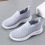 Casual Mesh Shoes Sock Slip For Women Sneakers Sports Shoe