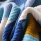 Cashmere Sweater Men's Loose Round Neck Multicolor