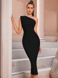 Fashion Elegant One Shoulder Bandage