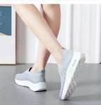 Casual Mesh Shoes Sock Slip For Women Sneakers Sports Shoe