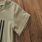 Little Kids' Suit Summer Men's Clothing Camouflage Suit