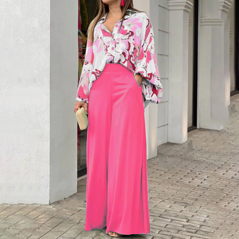 Fashionable Casual Elegant Wide-leg Pants