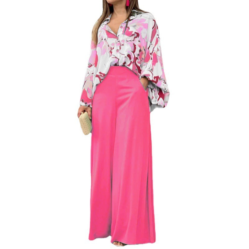 Fashionable Casual Elegant Wide-leg Pants